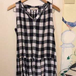 LOFT Tops - Loft navy buffalo plaid tank top LOFT Tops - Loft navy buffalo plaid tank top